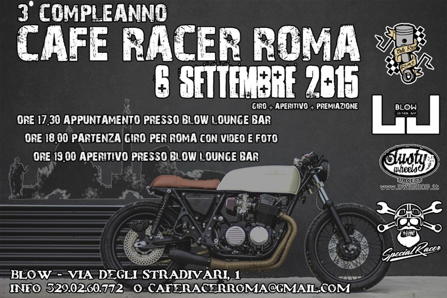 3° compleanno CAFE RACER ROMA