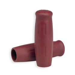 22mm Lowbrow Customs Classic Grips Red 7/8"