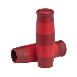 25mm Lowbrow Customs Flying Monkey Grips Two Tone Red Stripes 1"