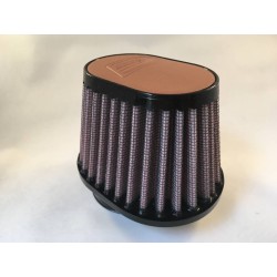 DNA OVAL FILTER LEATHER TOP LIGHT BROWN	