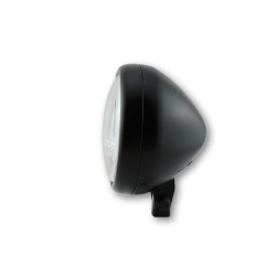 Faro 5 3/4 inch main headlight PECOS, nero opaco 