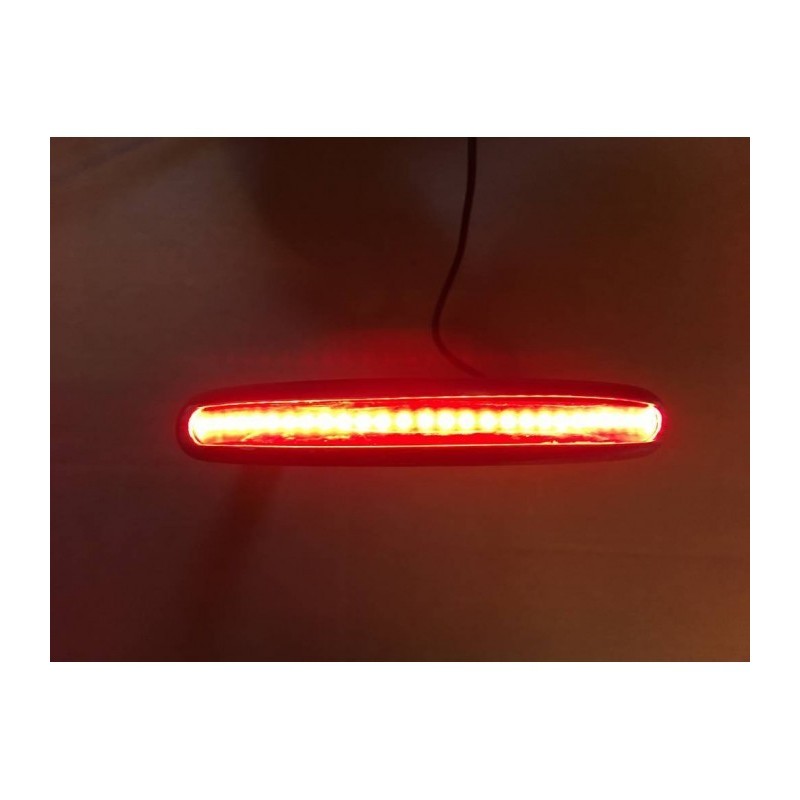 D25 Loop + Led stripe stop/indicator with plastic holder 