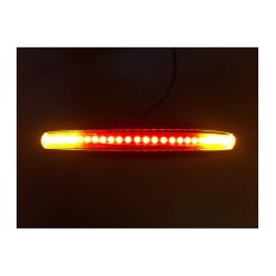 D25 Loop + Led stripe stop/indicator with plastic holder 