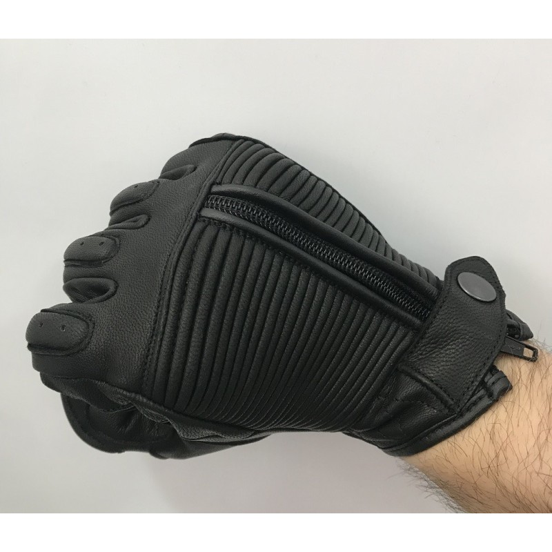 Vintage Leather gloves - Black LIMITED EDITION
