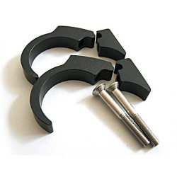 1 inch Motogadet handle bar clip kit , black