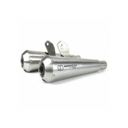 IXIL IRONHEAD SILENCER BRUSHED STAINLESS STEEL, E-MARKED	