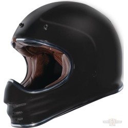 T-3 Torc Retro MX Helmet Flat Black