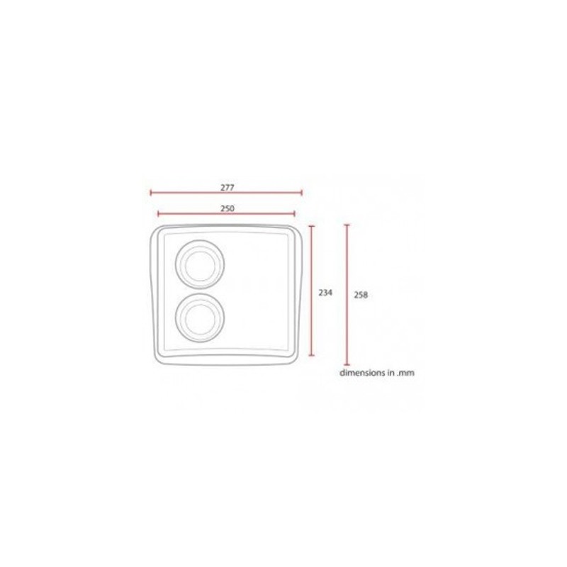 Flat Track shield - Mascherina con luci lenticolari incorporate