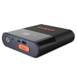 Jump Starter Power Bank PitStop 8800mAh with Compressor and Torch black
