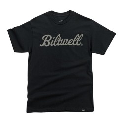 BILTWELL SCRIPT T-SHIRT BLACK