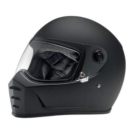 BILTWELL Lane Splitter Helmet, ECE Approved, Flat Black